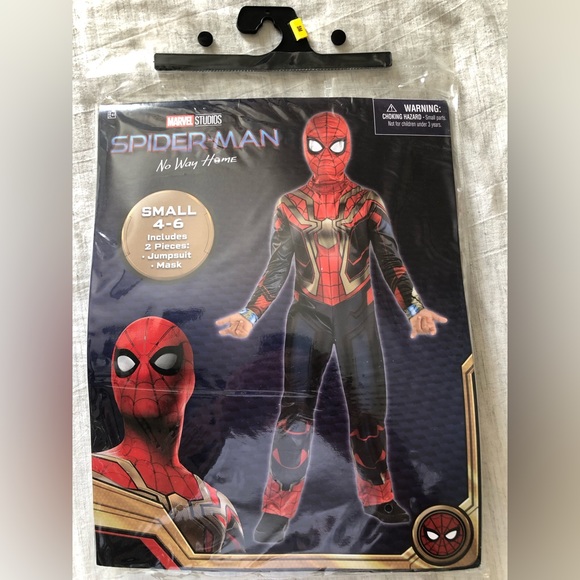 Spider-Man costume, size small 4/6 - Picture 1 of 3